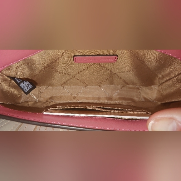 MICHAEL Michael Kors Sloan Editor Belt Bag Leather, Pink ❤️NEW❤️ retails $398 - Picture 6 of 8